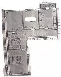3-к кв. Крым, Евпатория просп. Ленина, 66 (72.8 м) - Фото 2