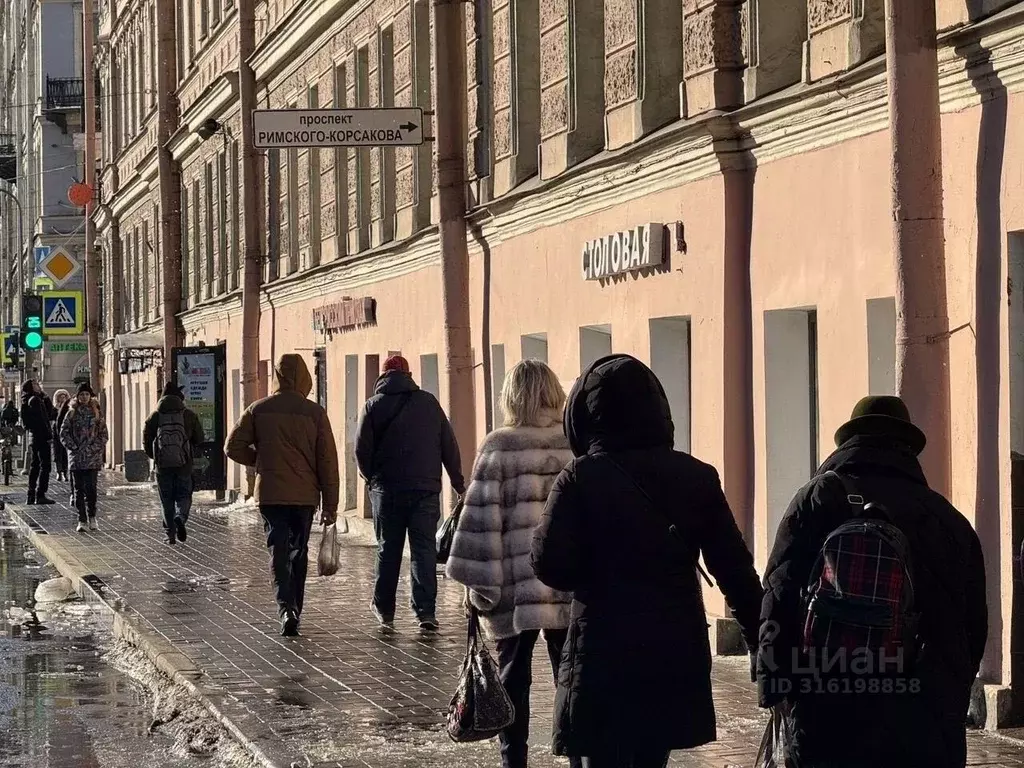 Помещение свободного назначения в Санкт-Петербург Садовая ул., 49 (189 ... - Фото 1
