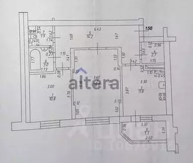 2-к кв. Татарстан, Казань ул. Тансык, 13А (63.7 м) - Фото 2