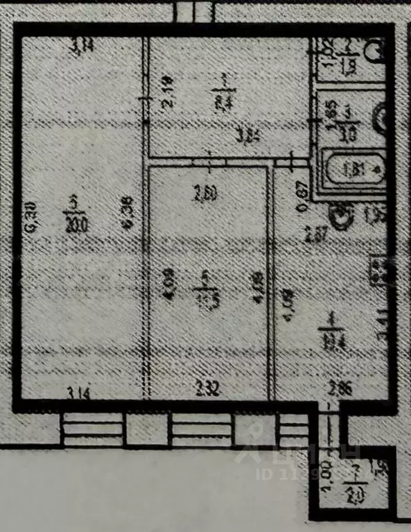 2-к кв. Башкортостан, Уфа ул. Геологов, 53 (55.2 м) - Фото 2