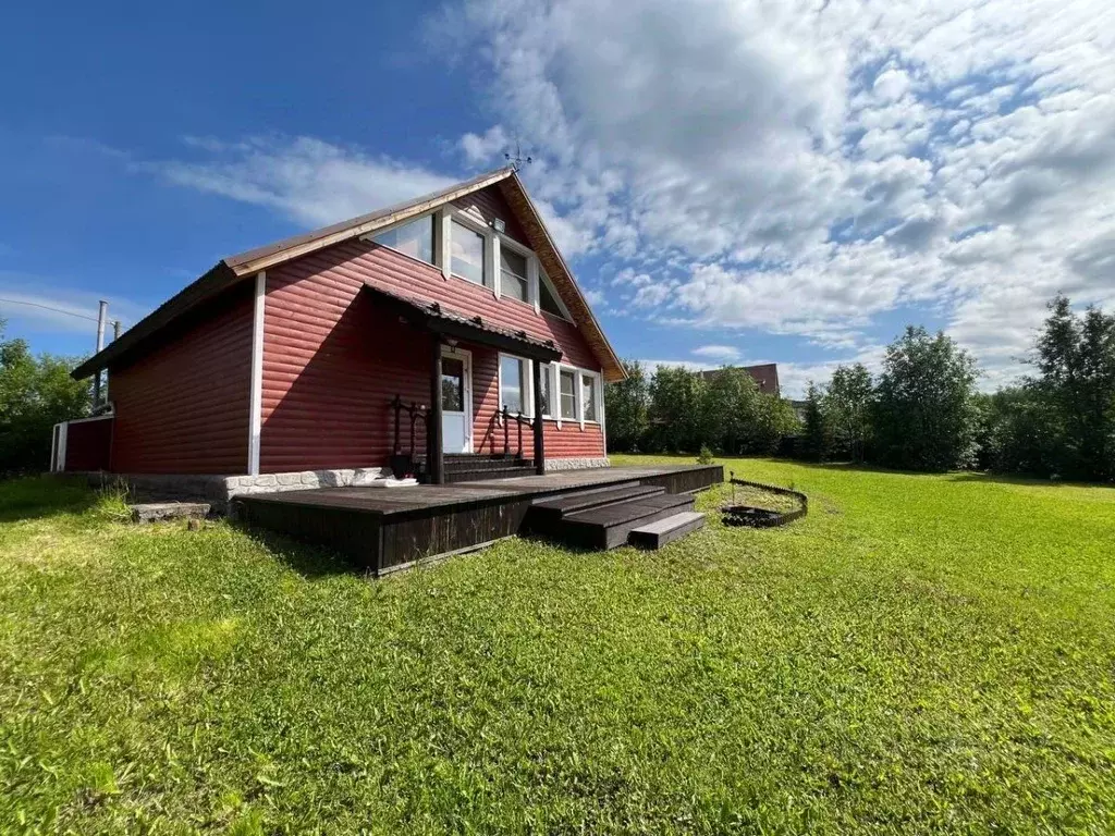 Дом в Мурманская область, Кольский район, Кильдинстрой городское ... - Фото 1