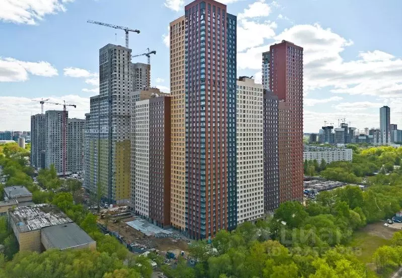 2-к кв. Москва Строительный проезд, 9С9 (60.2 м) - Фото 0