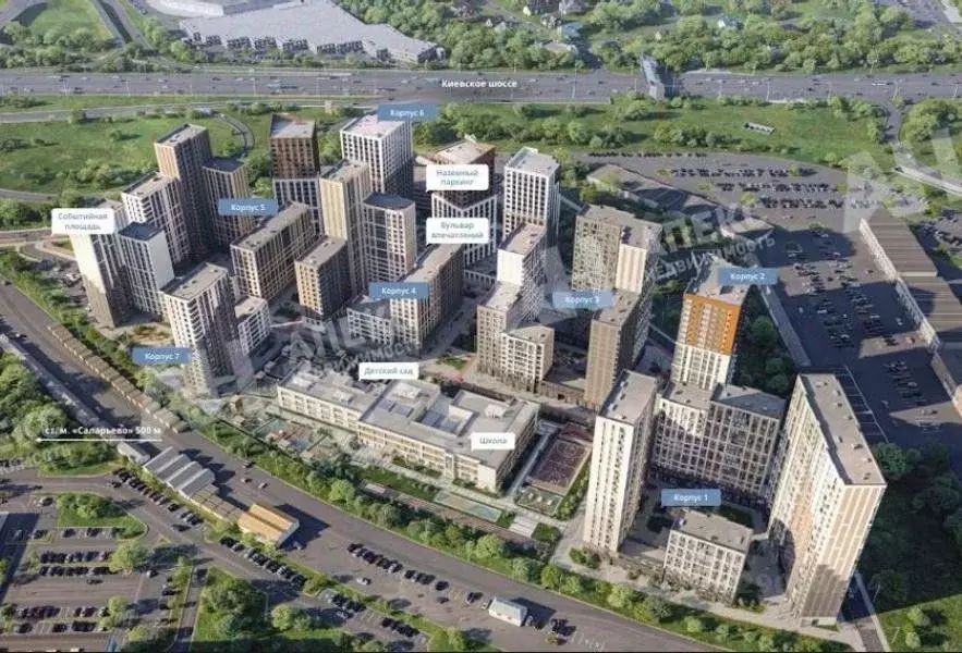 Помещение свободного назначения в Москва № 70 кв-л, 6 (80 м) - Фото 1