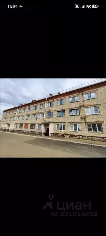 1-к кв. Калужская область, Жуков Калужская ул., 3 (34.1 м) - Фото 1