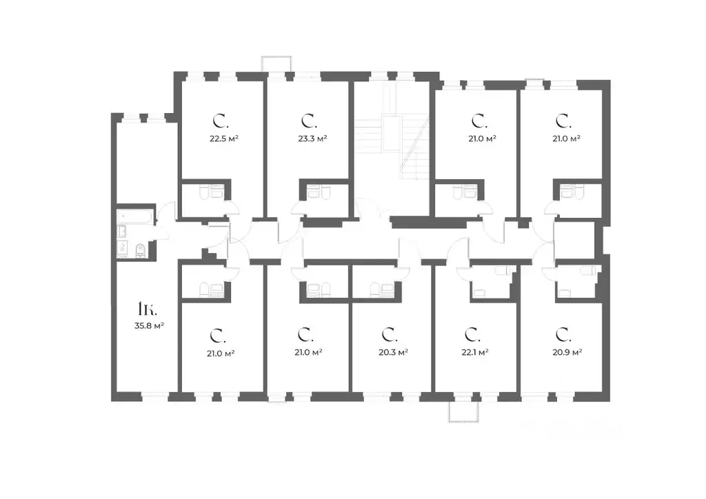 Студия Ленинградская область, Всеволожский район, д. Новое Девяткино ... - Фото 2