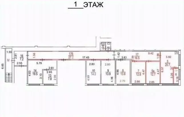 Помещение свободного назначения в Москва Батайский проезд, 55 (172 м) - Фото 2