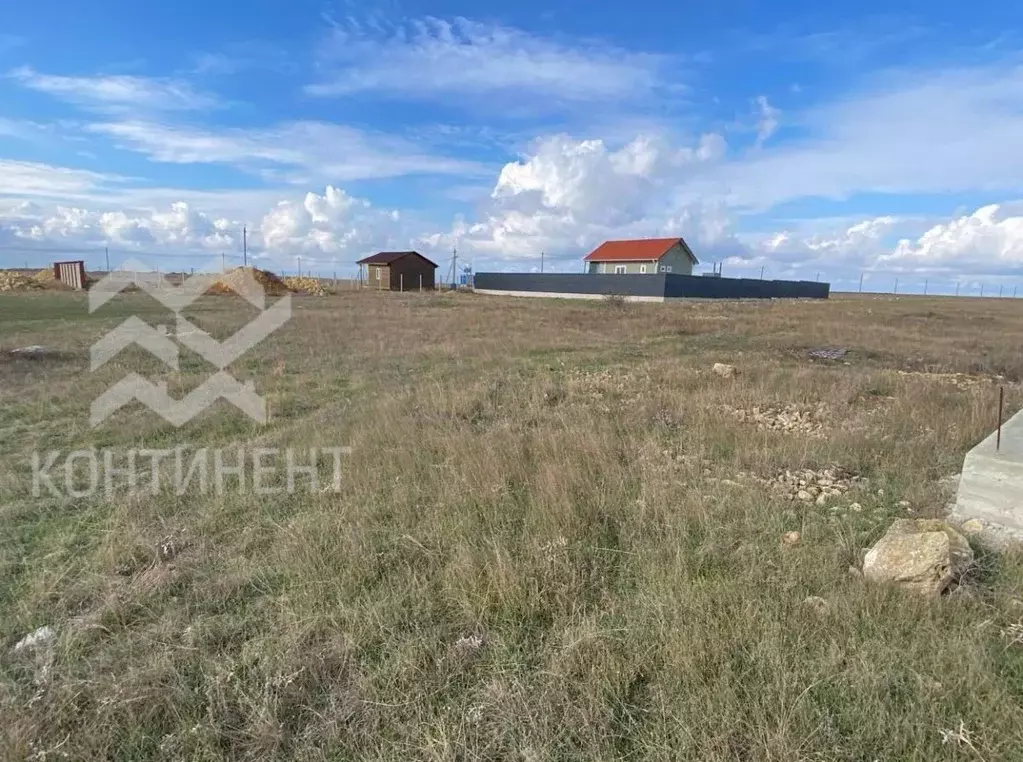 Участок в Крым, Черноморский район, Оленевское с/пос, с. Оленевка  ... - Фото 2