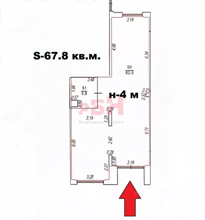 Торговая площадь в Свердловская область, Екатеринбург ул. Академика ... - Фото 2