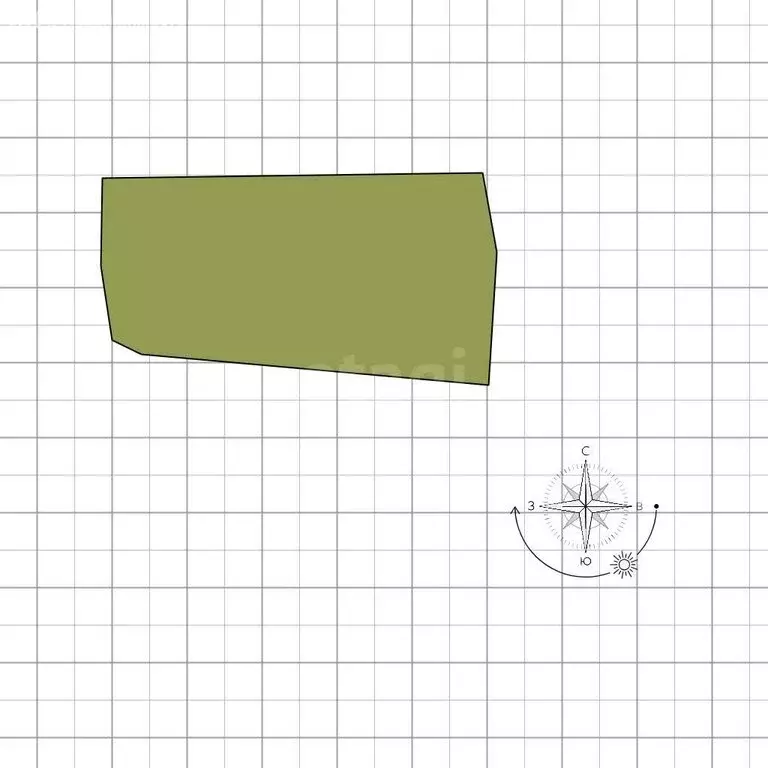 Участок в Белгород, садовое товарищество Луч (5.3 м) - Фото 1