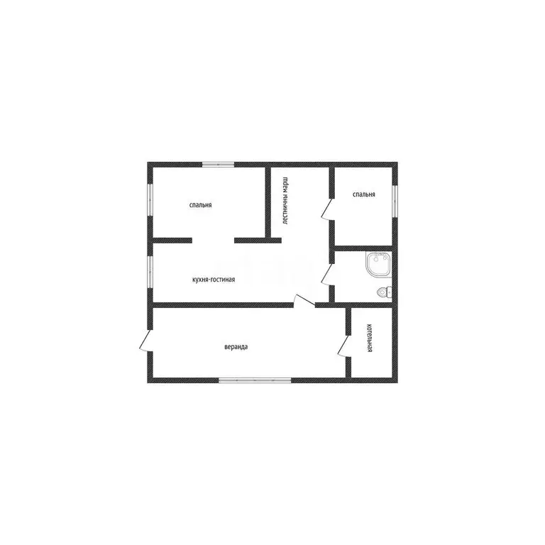 Дом в село Новая Чемровка, Совхозная улица (139 м) - Фото 1