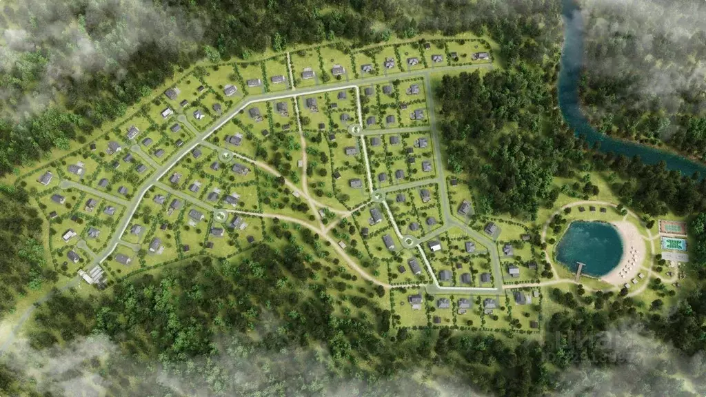 Участок в Московская область, Клин городской округ, д. Матвеево  (25.0 ... - Фото 1