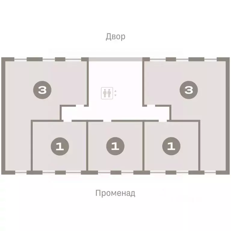 3-к кв. Омская область, Омск  (85.03 м) - Фото 1