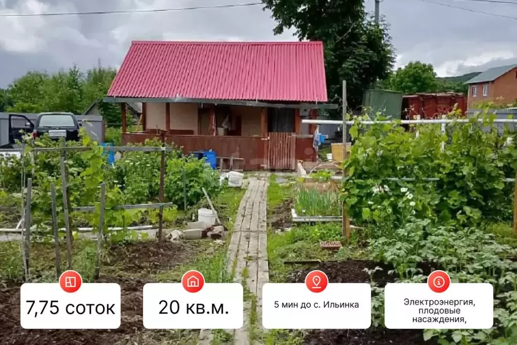 Дом в Хабаровский край, Хабаровский район, Заря СДТ 131 (20 м) - Фото 2