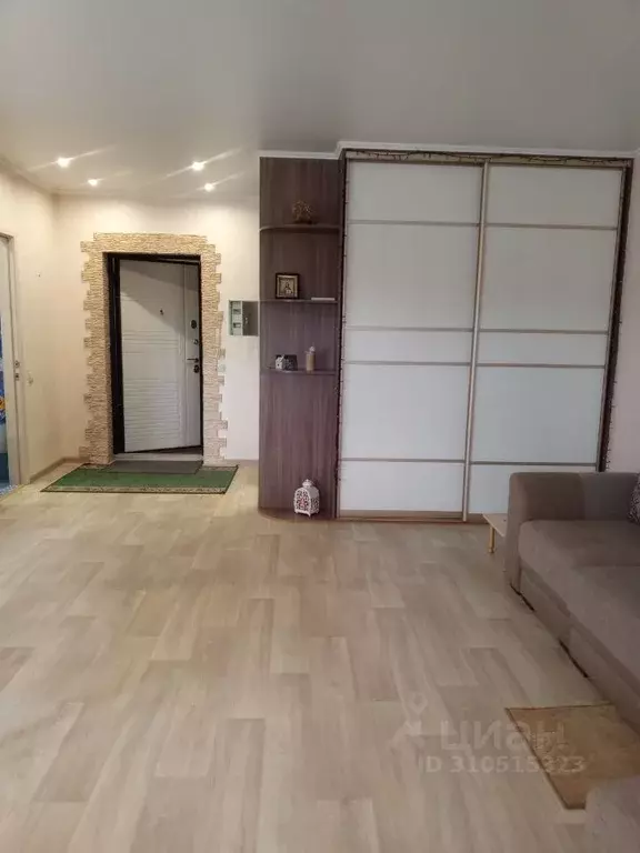 Студия Омская область, Омск ул. Олега Кошевого, 21/1 (36.5 м) - Фото 2