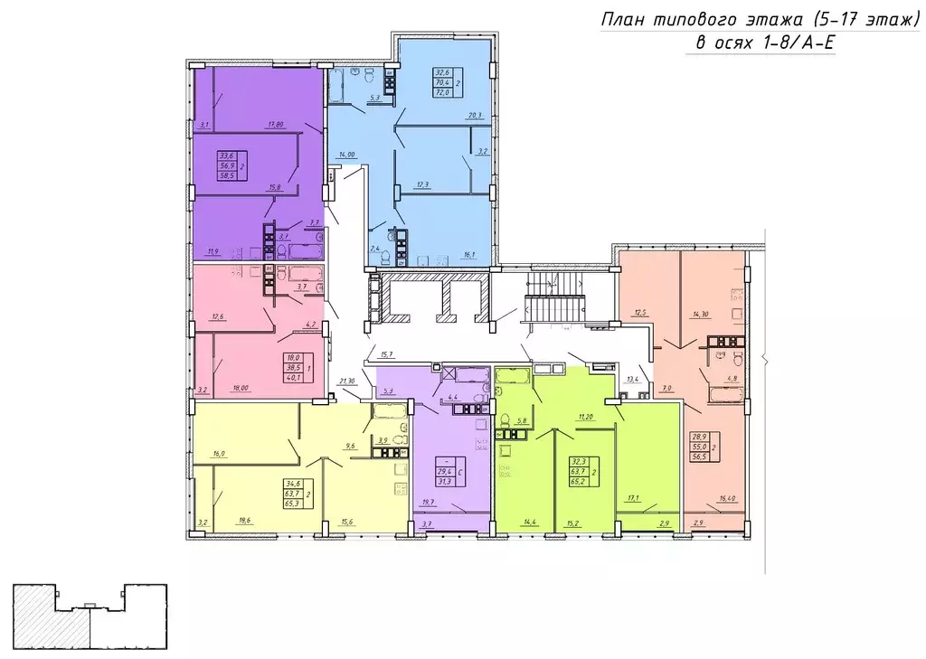 2-к кв. Ивановская область, Иваново Видный мкр,  (65.2 м) - Фото 2