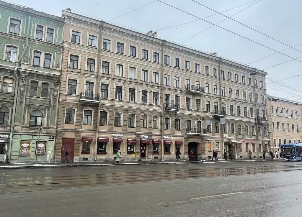 1-к кв. Санкт-Петербург 1-я Красноармейская ул., 4 (38.8 м) - Фото 0