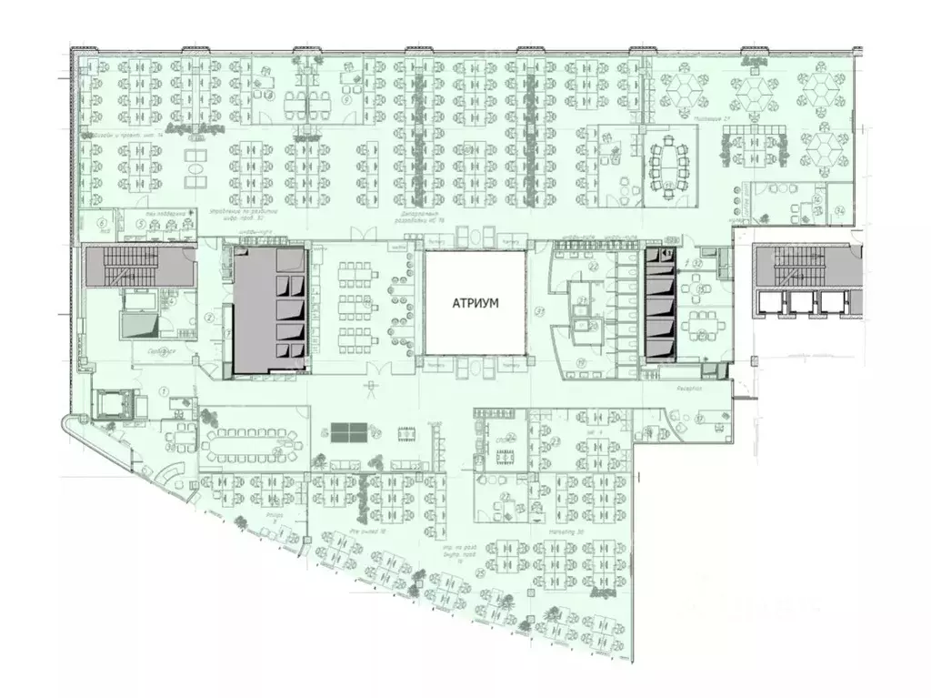 Офис в Москва пер. Романов, 4 (1847 м) - Фото 2