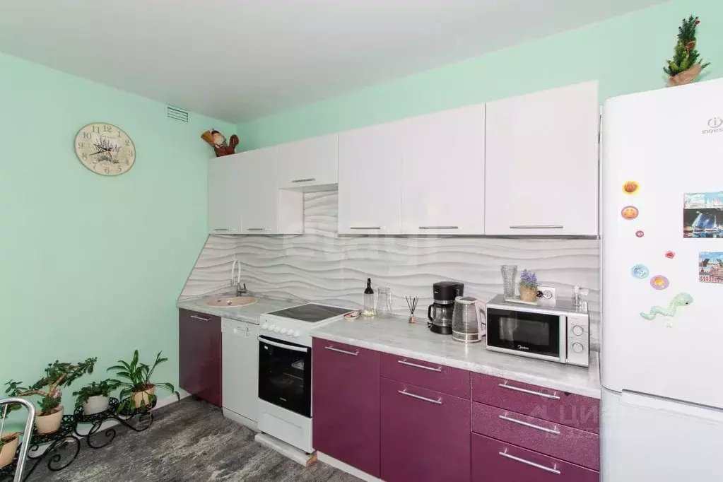 1-к кв. Тюменская область, Тюмень Полевая ул., 117к7 (36.0 м) - Фото 2