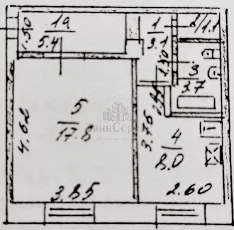 1-к кв. Тульская область, Тула ул. Болдина, 149 (39.1 м) - Фото 1