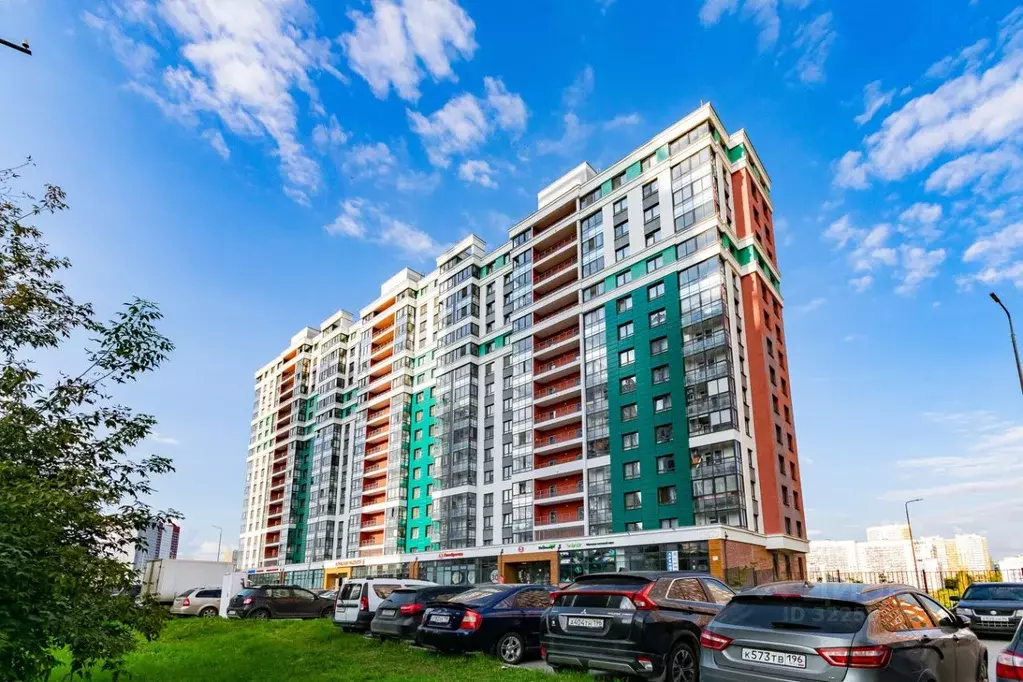 1-к кв. Свердловская область, Екатеринбург ул. Щербакова, 74 (37.1 м) - Фото 1