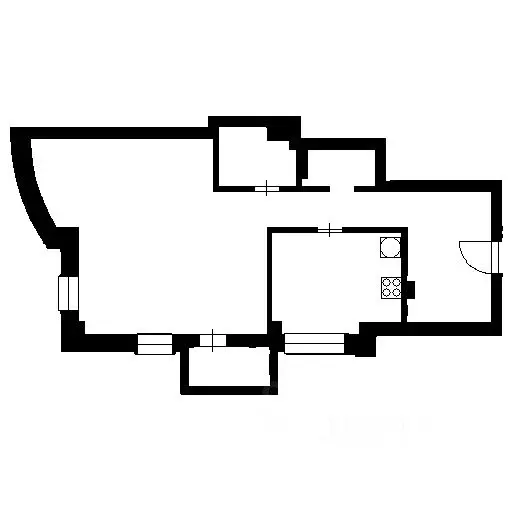 3-к кв. Курская область, Курск ул. Островского, 10 (70.0 м) - Фото 2