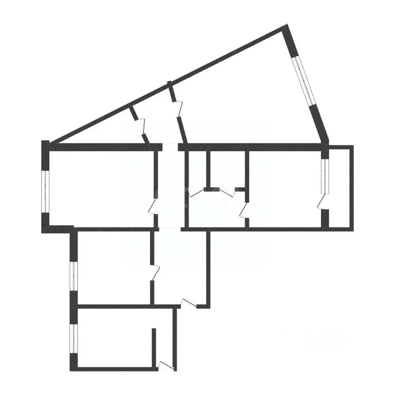 4-к кв. Курганская область, Курган Заозерный жилрайон, 6-й мкр, 1 ... - Фото 2