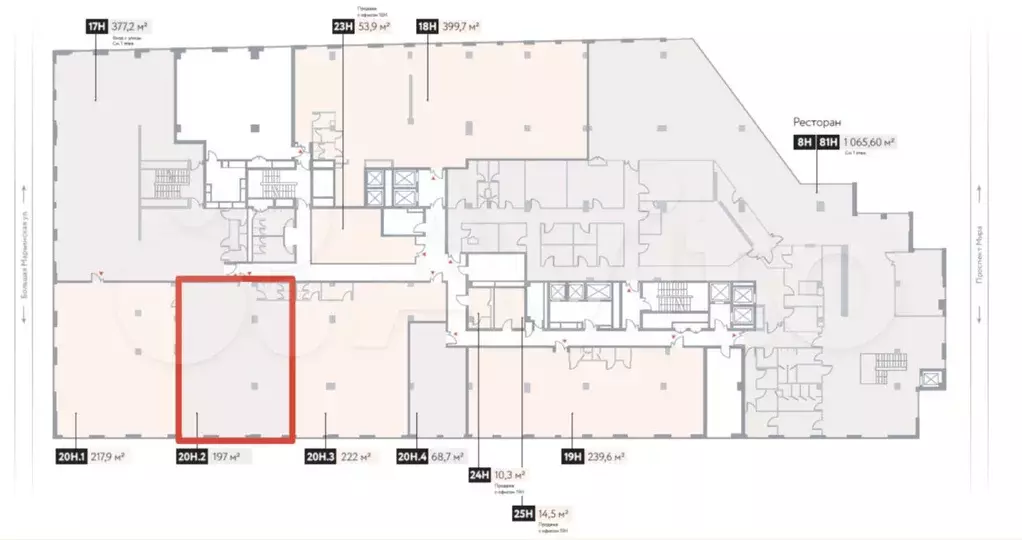 Продажа офисного помещения 197 м2 - Фото 0