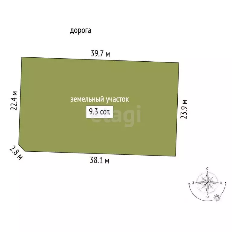 Участок в Ленинградская область, Ломоносовский район, Оржицкое с/пос, ... - Фото 2