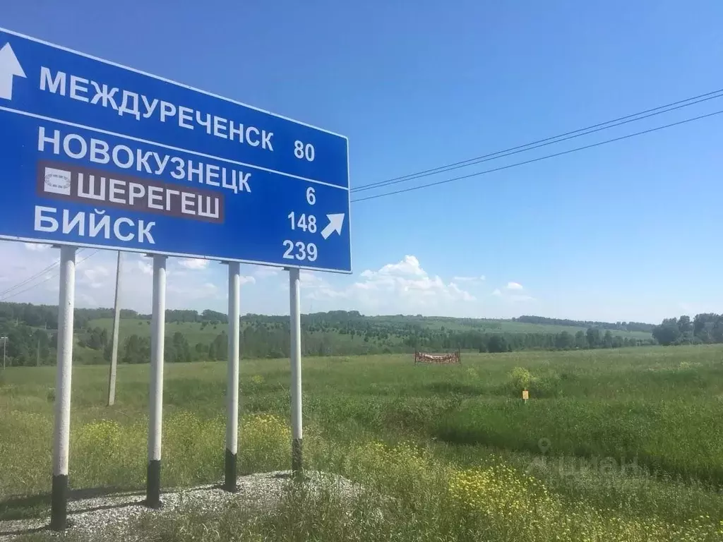 Участок в Кемеровская область, Новокузнецкий муниципальный округ, с. ... - Фото 2