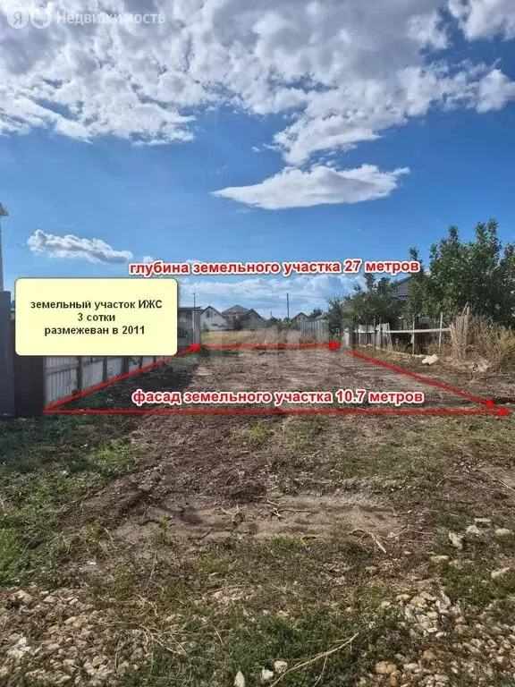 Участок в Витязево, Придорожная улица (3 м) - Фото 1