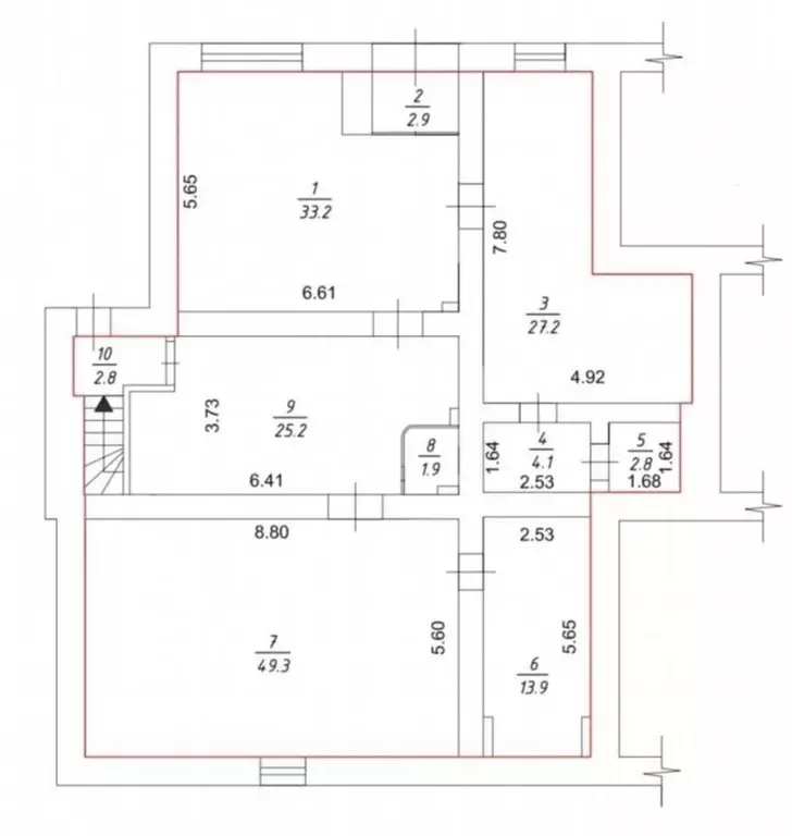 Офис в Новосибирская область, Новосибирск ул. Толстого, 3/1 (166 м) - Фото 1
