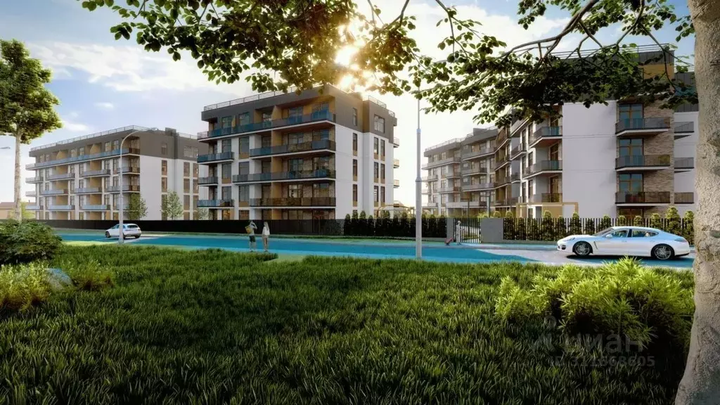 1-к кв. Калининградская область, Янтарный пгт Янтарные Сезоны жилой ... - Фото 1