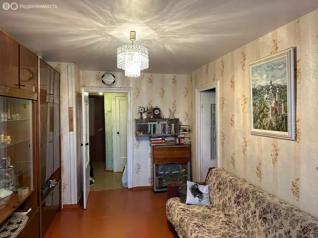 2-комнатная квартира: Боровичи, Пушкинская улица, 5 (38.8 м) - Фото 1