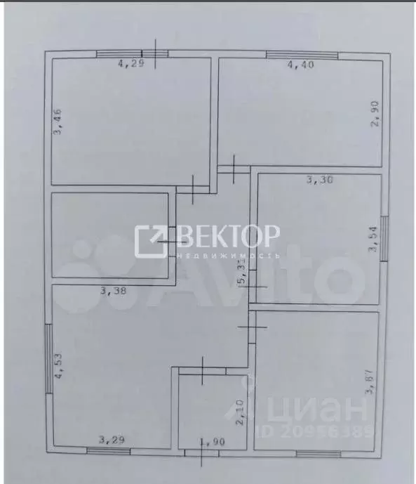 Дом в Ивановская область, Иваново Пролетарская ул., 25 (95 м) - Фото 1