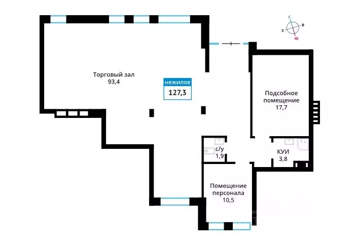 Помещение свободного назначения в Московская область, Красногорск ... - Фото 1