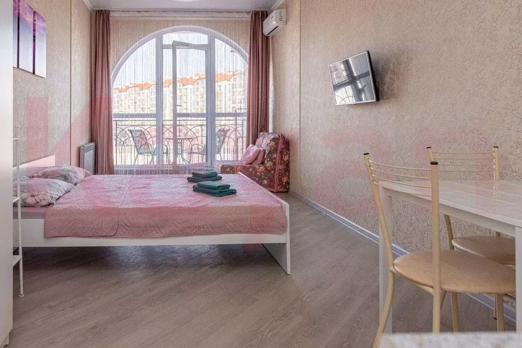 Квартира, 1 комната, 52.6 м - Фото 0