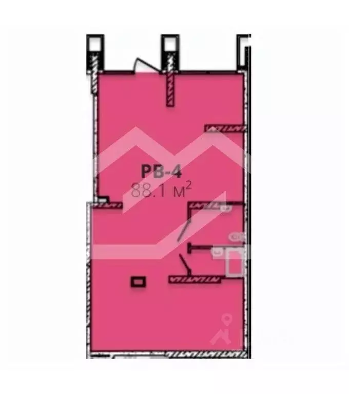 Торговая площадь в Москва Стоун Райз жилой комплекс (88 м) - Фото 2