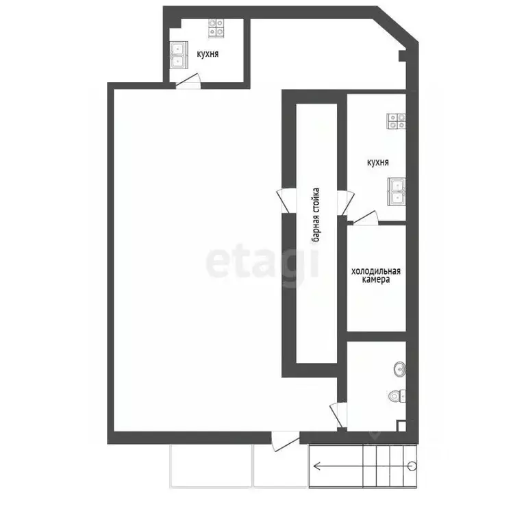Помещение свободного назначения в Тюменская область, Тюмень ул. ... - Фото 2