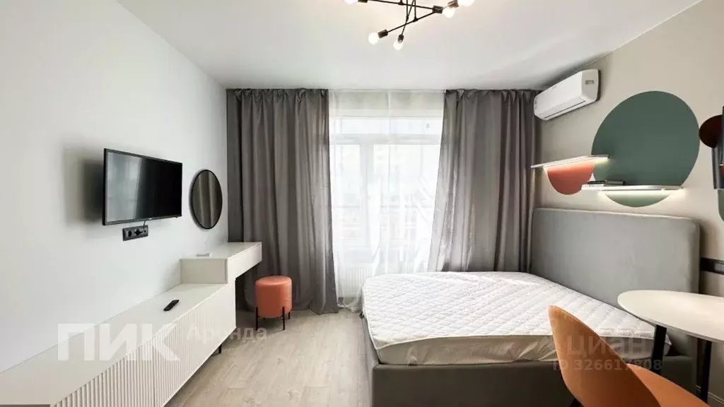 Студия Москва ул. Авиаторов, 1 (22.3 м) - Фото 1