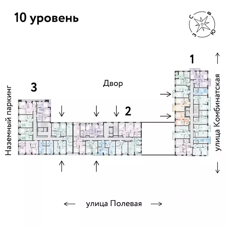 Студия Тюменская область, Тюмень Полевая ул., 108 (28.25 м) - Фото 1