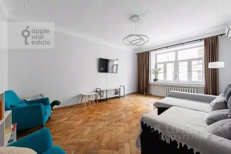 4-к кв. Москва Большой Козихинский пер., 23 (118.0 м) - Фото 1