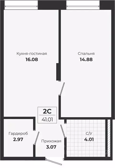 1-к кв. Новосибирская область, Новосибирск Лесоперевалка мкр, Ясный ... - Фото 0