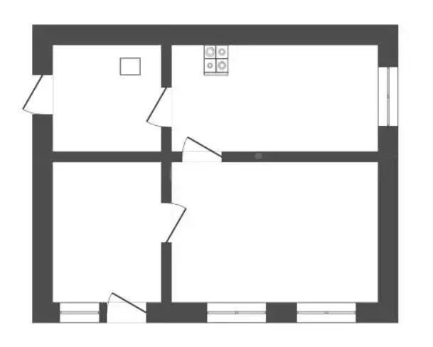 Дом в посёлок городского типа Грибановский, улица Строителей (45 м) - Фото 1