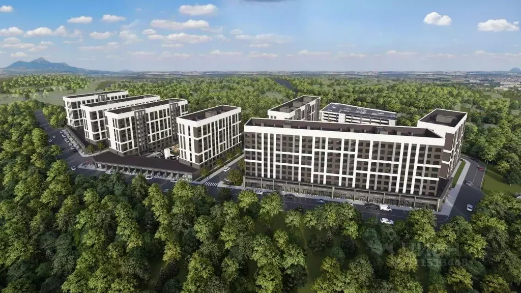 2-к кв. Ставропольский край, Ессентуки ул. Благодатная, 22к3 (62.23 м) - Фото 1