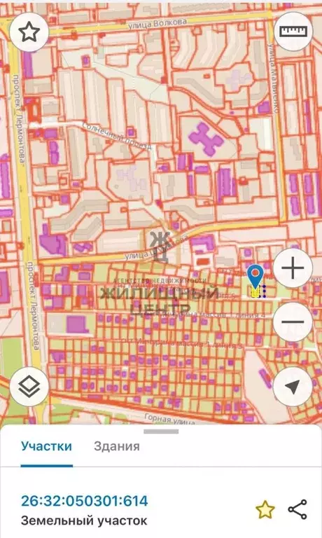 Участок в Ставропольский край, Лермонтов Имени И.В. Мичурина СНТ, 1 ... - Фото 2