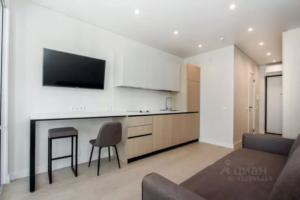 Студия Свердловская область, Екатеринбург ул. Шаумяна, 24 (22.0 м) - Фото 0