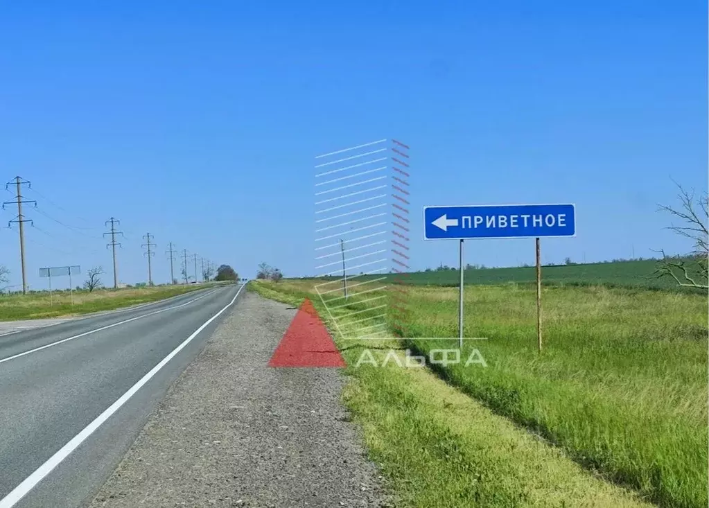 Участок в Крым, Сакский район, Штормовское с/пос, с. Приветное ул. ... - Фото 2