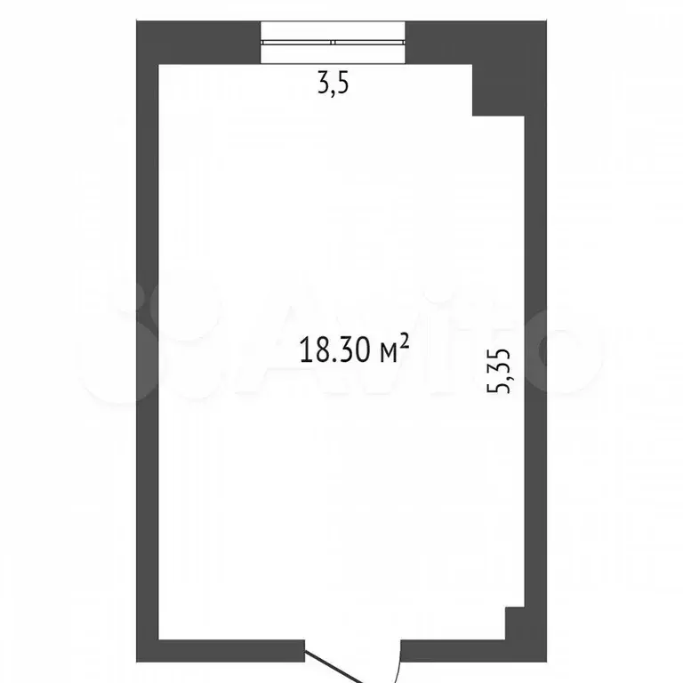 Квартира-студия, 17 м, 3/5 эт. - Фото 0
