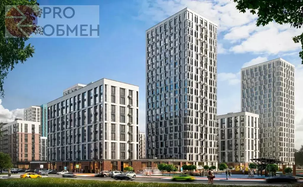 2-к кв. Москва Бунинские Кварталы жилой комплекс, 5.1 (38.9 м) - Фото 0