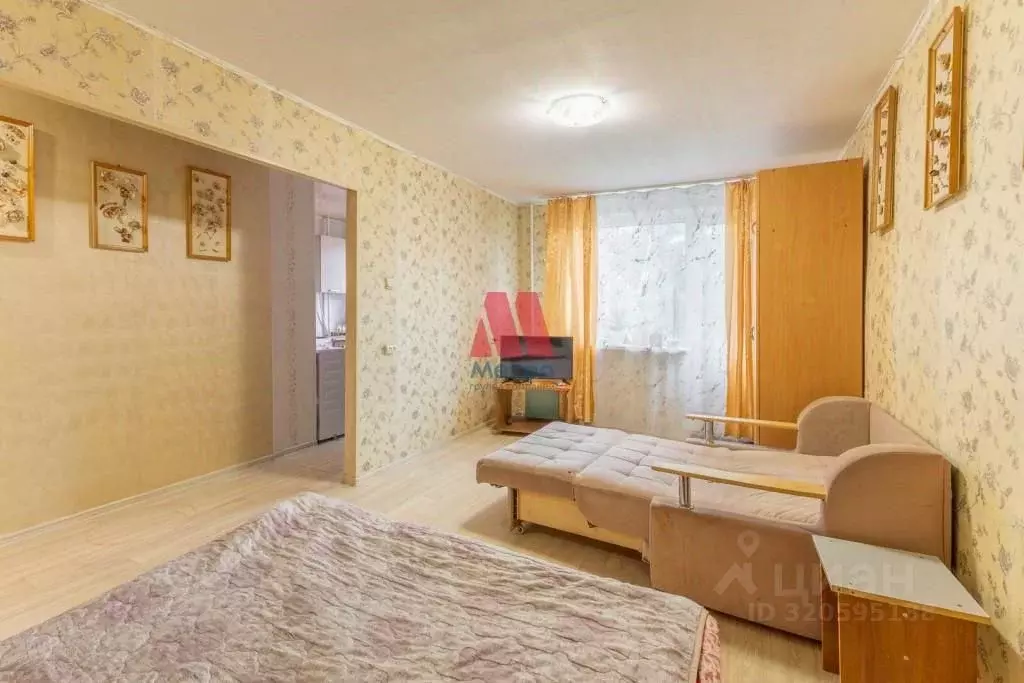1-к кв. Ярославская область, Ярославль ул. Блюхера, 56 (30.9 м) - Фото 0